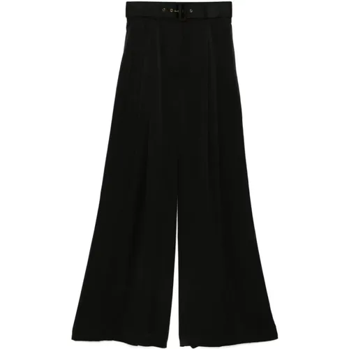 Silk Palazzo Trousers , female, Sizes: XS - Zimmermann - Modalova