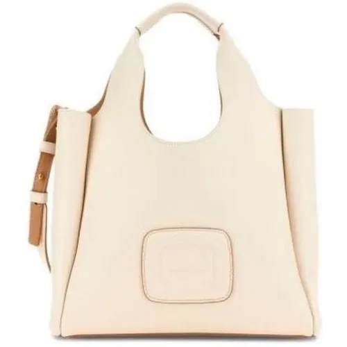 Classic Women's Handbag Bianco , female, Sizes: ONE SIZE - Hogan - Modalova