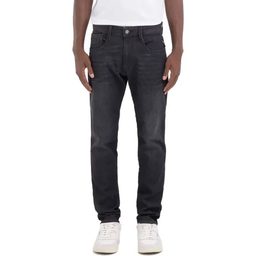 Slim Fit Delavè Pants , male, Sizes: W31 - Replay - Modalova