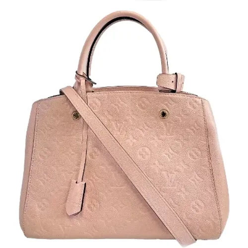 Pre-owned Leather louis-vuitton-bags , female, Sizes: ONE SIZE - Louis Vuitton Vintage - Modalova