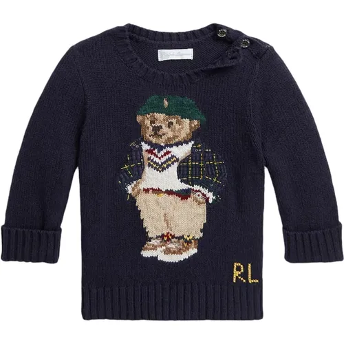 Blauer Polo Bear Pullover - Ralph Lauren - Modalova