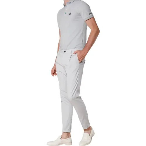 Karotten Fit Chino Hose aus Tencel und Baumwolle , Herren, Größe: S - Mason's - Modalova