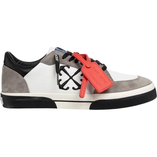 Vulcanized New Low Sneakers , Herren, Größe: 42 EU - Off White - Modalova