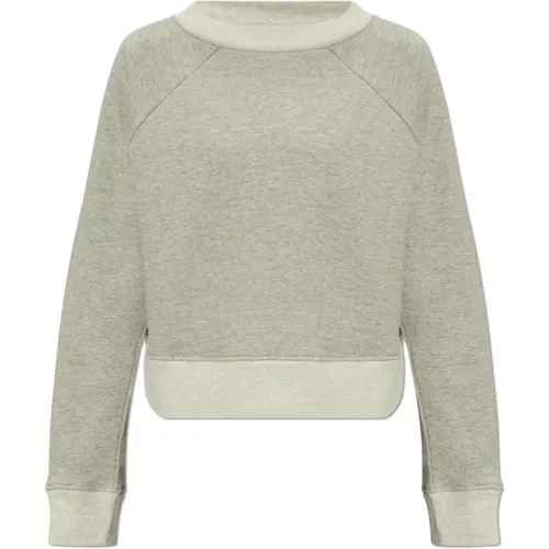 Sweatshirt mit Logo , Damen, Größe: S - Victoria Beckham - Modalova