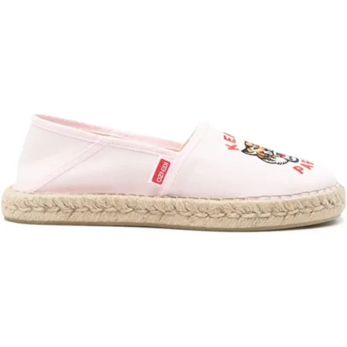 Tiger Logo Slip-On Espadrilles , Damen, Größe: 36 EU - Kenzo - Modalova