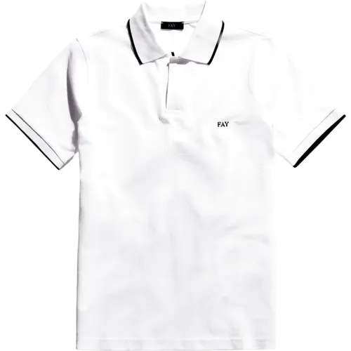 T-shirts and Polos , male, Sizes: XL, 2XL, M, L - Fay - Modalova