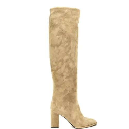 Fashionable Over-the-Knee Boots , female, Sizes: 4 UK - Le Silla - Modalova