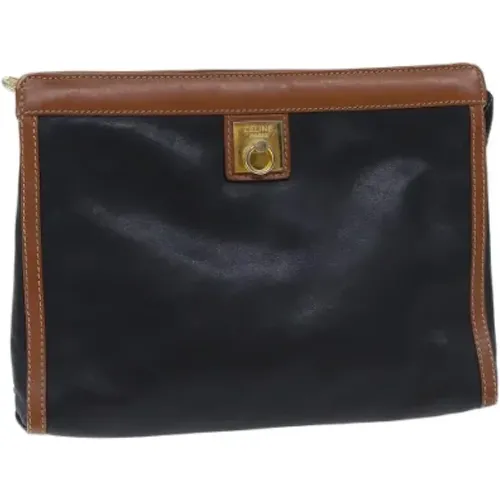 Pre-owned Leather clutches , female, Sizes: ONE SIZE - Celine Vintage - Modalova