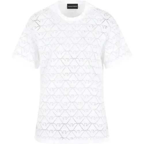 T-shirts and Polos , female, Sizes: S, L, XL, M, XS - Emporio Armani - Modalova