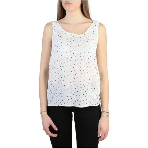 Ärmelloses Top , Damen, Größe: 2XS - Armani Jeans - Modalova