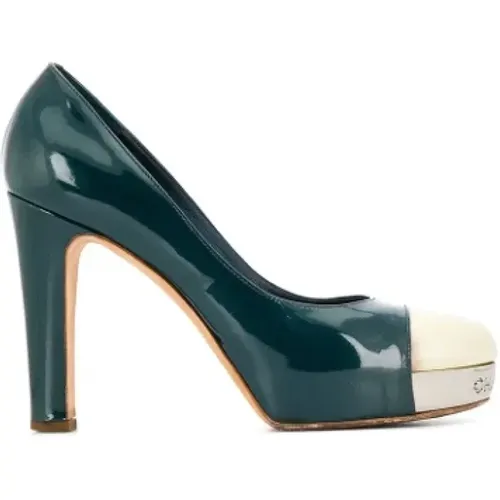 Pre-owned Leather heels , female, Sizes: 7 UK - Chanel Vintage - Modalova