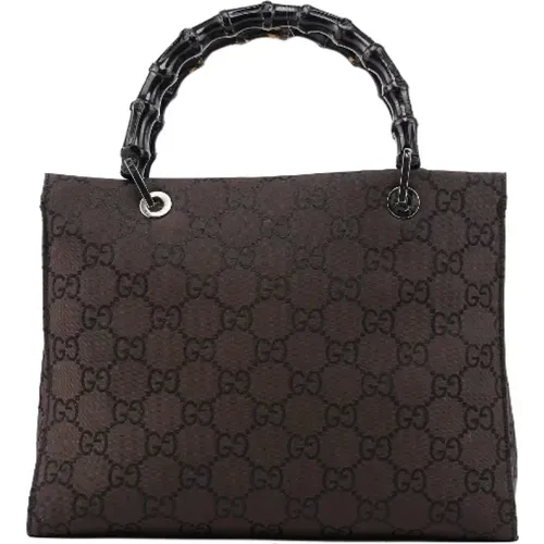 Pre-owned Canvas handbags , female, Sizes: ONE SIZE - Gucci Vintage - Modalova