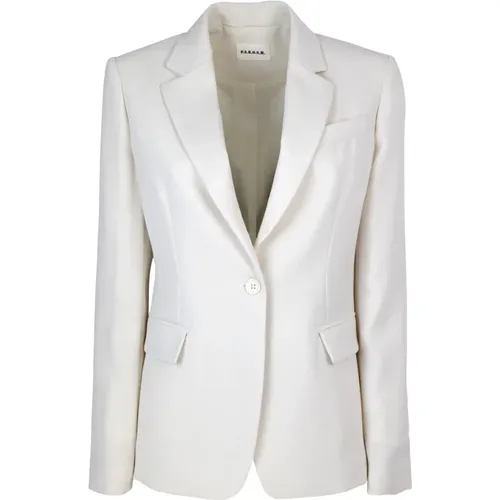Classic Cream Jacket , female, Sizes: M - P.a.r.o.s.h. - Modalova