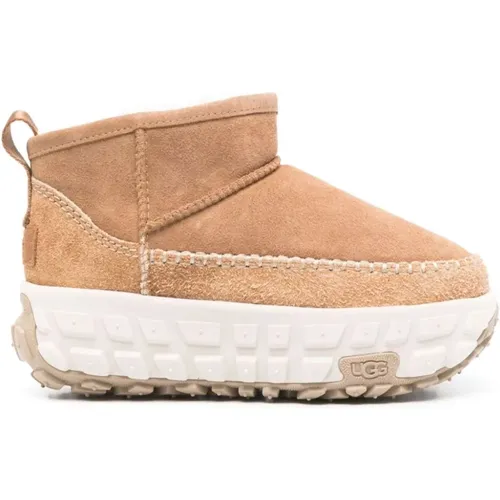 Braune Wildleder Ultra Mini Stiefel , Damen, Größe: 42 EU - Ugg - Modalova