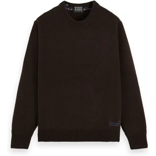 Pure Wool Sweater , male, Sizes: S, XL - Scotch & Soda - Modalova