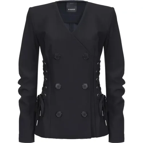 Indemagliato Jacke , Damen, Größe: M - pinko - Modalova