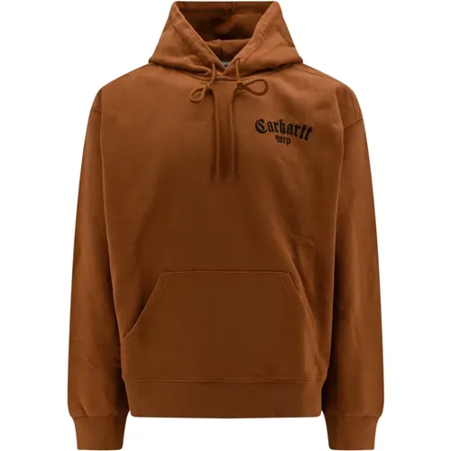 Sweatshirt mit gesticktem Logo , Herren, Größe: M - Carhartt WIP - Modalova