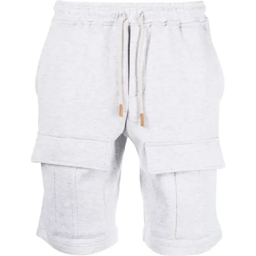 Casual Bermuda Cargo Shorts in Grau - Eleventy - Modalova