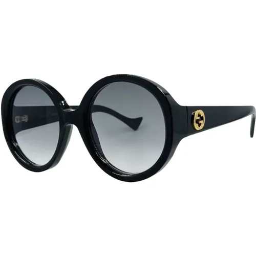 Klassische Schwarze Sonnenbrille , Damen, Größe: ONE Size - Gucci - Modalova