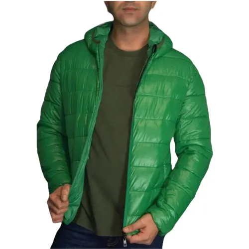 Army Cotton Puffer Jacket , male, Sizes: L, XL, M - Liu Jo - Modalova