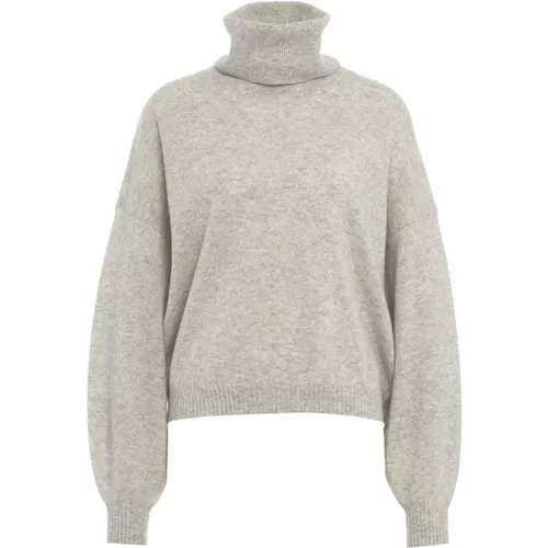 Grauer Strickpullover Aw24 , Damen, Größe: XS - Crush - Modalova