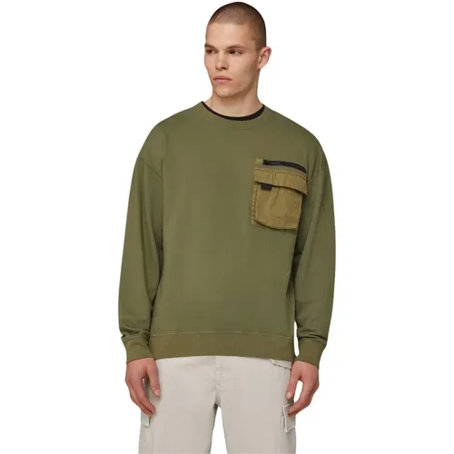 Stylish Fleece Sweatshirt , male, Sizes: L - Dondup - Modalova