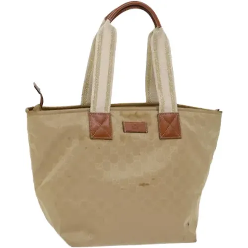 Pre-owned Canvas totes , female, Sizes: ONE SIZE - Gucci Vintage - Modalova