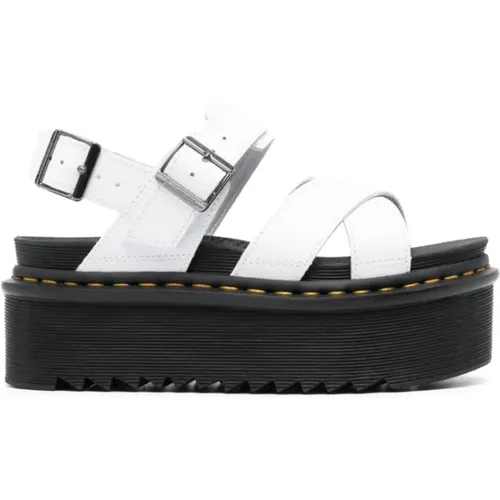 Voss II Quad Flache Sandalen , Damen, Größe: 36 EU - Dr. Martens - Modalova