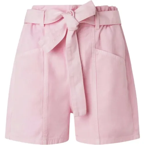 Hohe Taille Lässige Shorts , Damen, Größe: XS - Pepe Jeans - Modalova