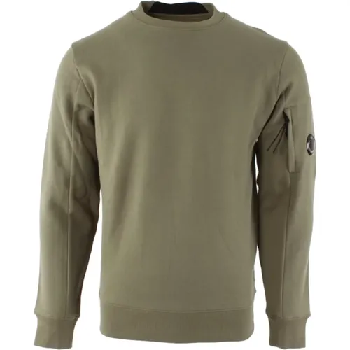 Stylish Olive Sweater , male, Sizes: S - C.P. Company - Modalova