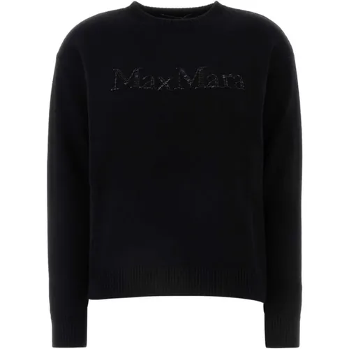 Schwarzer Pullover für Frauen - Max Mara - Modalova