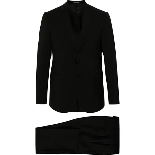 Wool suit , male, Sizes: L, M, 3XL - Emporio Armani - Modalova