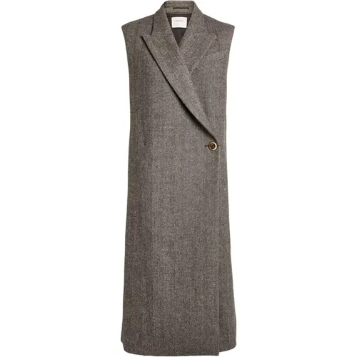 Wool Kartal Sleeveless Coat , female, Sizes: S, XS, 2XS - SPORTMAX - Modalova
