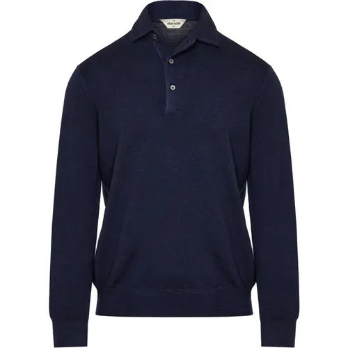 Italian Wool Polo Shirt , male, Sizes: 3XL - Gran Sasso - Modalova