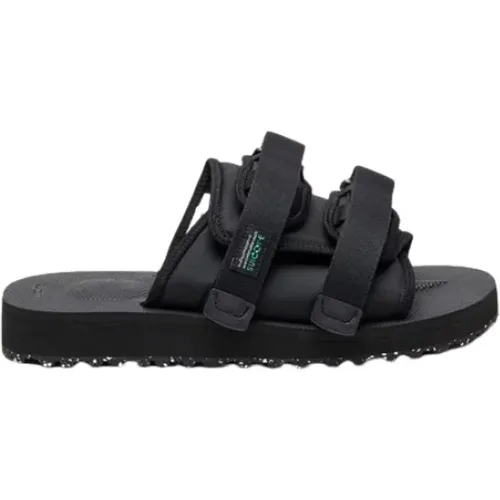 Schwarze Nylon Sandalen , Damen, Größe: 36 EU - Suicoke - Modalova