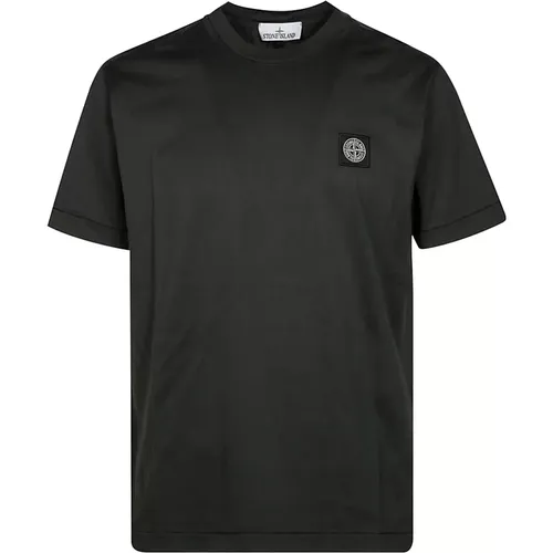 Logo T-Shirt , Herren, Größe: M - Stone Island - Modalova