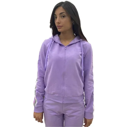 Zip-Through Sweatshirt , female, Sizes: M - Moschino - Modalova