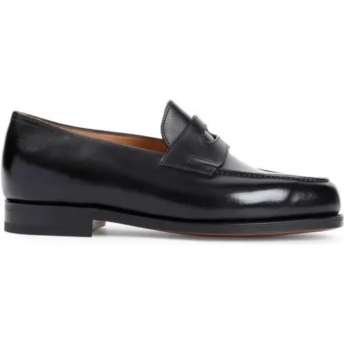 Schwarze Lopez Loafer Schuhe - John Lobb - Modalova