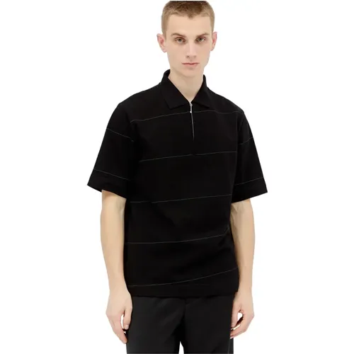 Striped Polo Shirt , male, Sizes: L - Burberry - Modalova