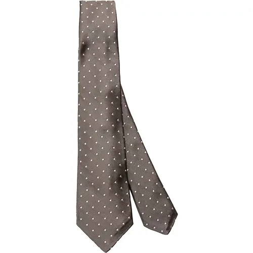 Silk Necktie Set - Napoli Origami Style , male, Sizes: ONE SIZE - Kiton - Modalova