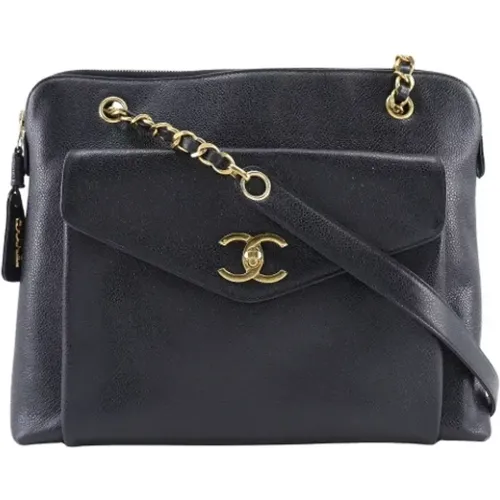 Pre-owned Leather chanel-bags , female, Sizes: ONE SIZE - Chanel Vintage - Modalova