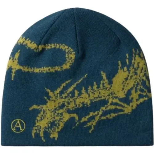 Skull Beanie - One Size Aries - Aries - Modalova