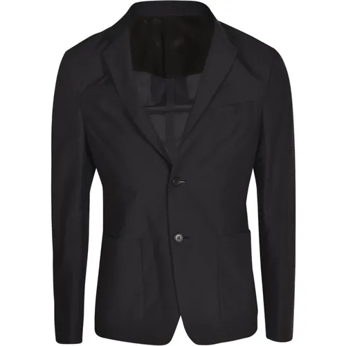 Formal Blazer with Modern Twist , male, Sizes: L, M - Prada - Modalova