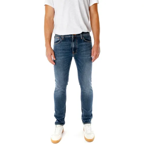 Lean Dean Slim Tapered Fit Jeans , Herren, Größe: W29 L32 - Nudie Jeans - Modalova