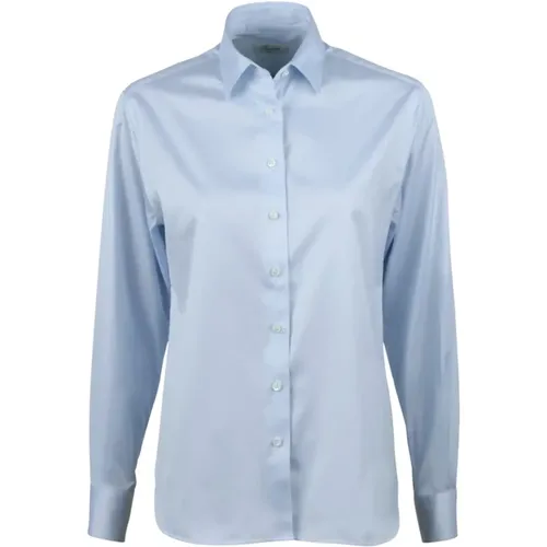 Cotton Shirt Classic Style , female, Sizes: XL, L, XS, S, 2XL, M - Stenströms - Modalova