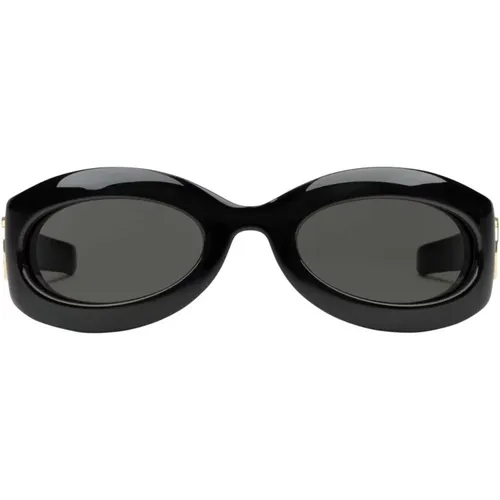 Schwarze Sonnenbrille mit Zubehör,Rosa Sonnenbrille GG1247S,Hellblaue/Graue Sonnenbrille - Gucci - Modalova