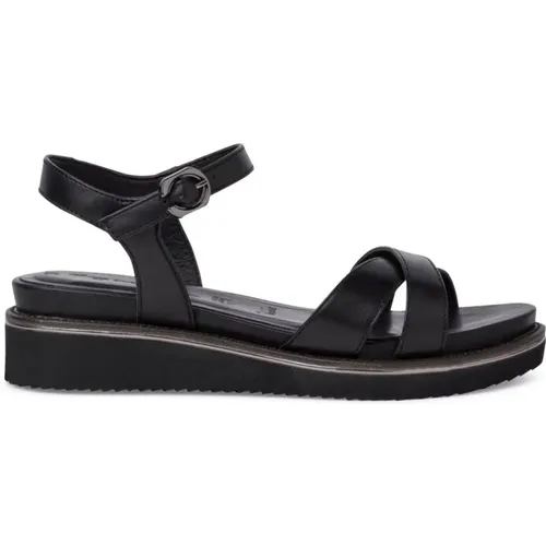 Stylish Flat Sandals for Women , female, Sizes: 4 UK - tamaris - Modalova