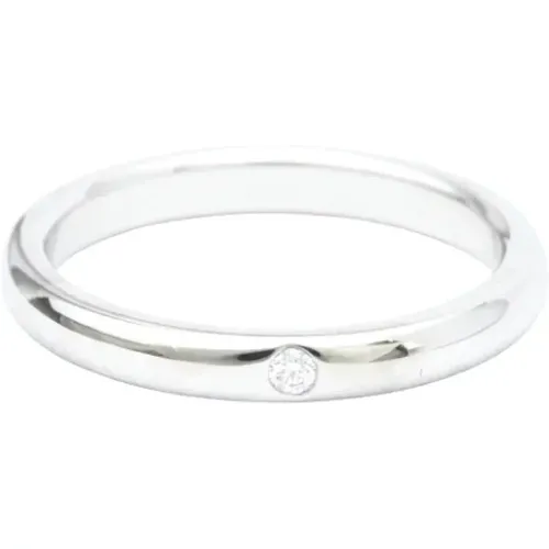 Platinum Tiffany Co. Ring , female, Sizes: ONE SIZE - Tiffany & Co. Pre-owned - Modalova