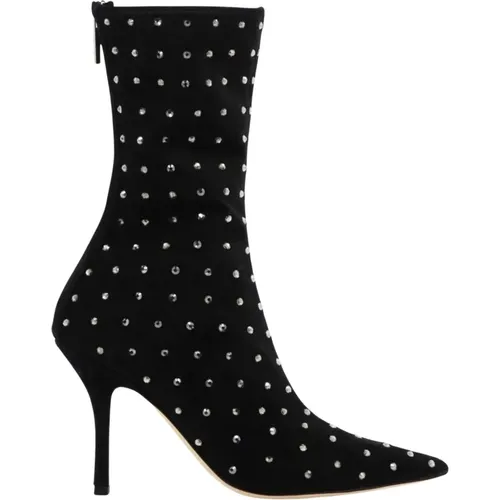 Stylish Heeled Ankle Boots for Women , female, Sizes: 4 UK, 5 UK, 3 UK - Paris Texas - Modalova