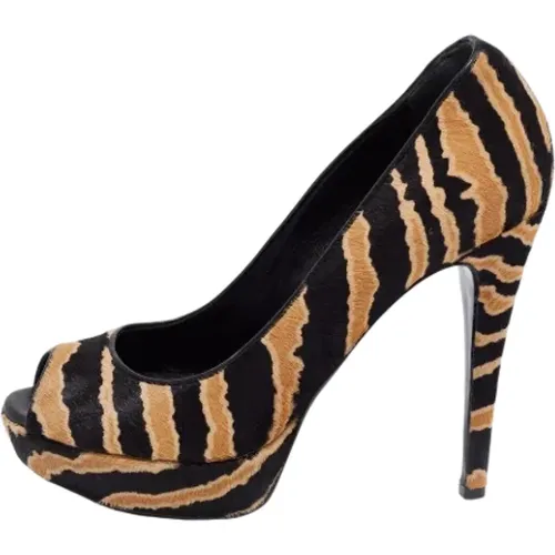 Pre-owned Stoff heels , Damen, Größe: 36 EU - Gucci Vintage - Modalova